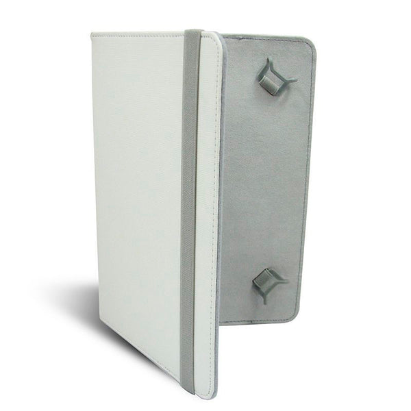 Funda para Tablet Universal Leotec tipo libro LEFT09W 9» Blanco