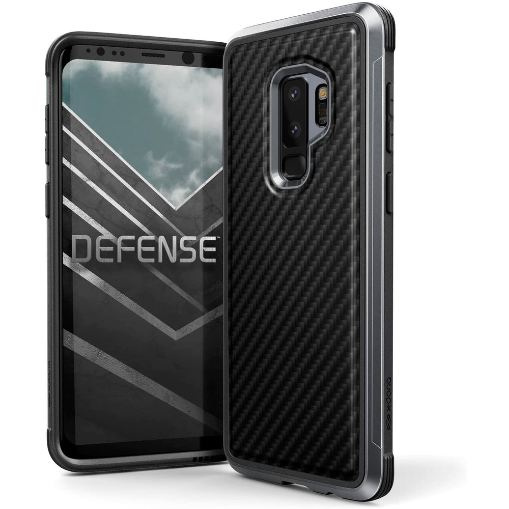 Carcasa Xdoria Defense Lux Carbono Samsung Galaxy S9 negra