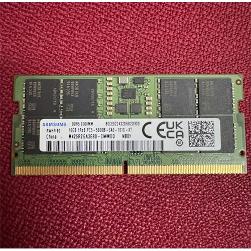 Módulo de memoria para portátiles Samsung 16GB DDR5 5600MHz PC5-44800 SODIMM