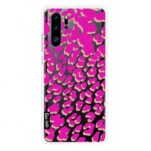 Funda Casetastic Flexible para Huawei P30 Pro Leopard Print Pink.