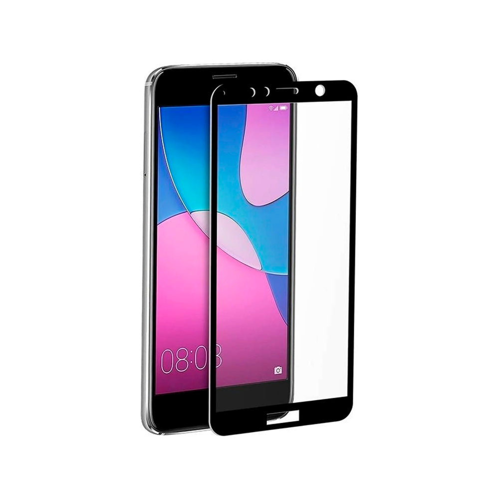 Carcasa Muvit Cristal templado para Huawei Y6 2018 transparente.