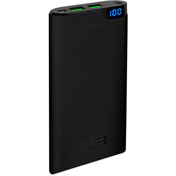 Power Bank Puro P-FCBB100P3 10000 mAh 2 USB 2.4A negro