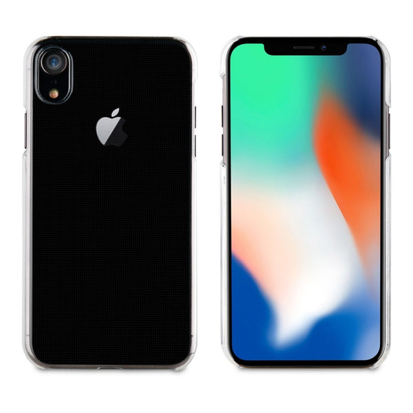 Pack Muvit Apple iPhone XR Carcasa Cristal transparente + protector pantalla.