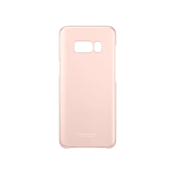 Funda original Samsung Clear Cover para Samsung Galaxy S8 rosa