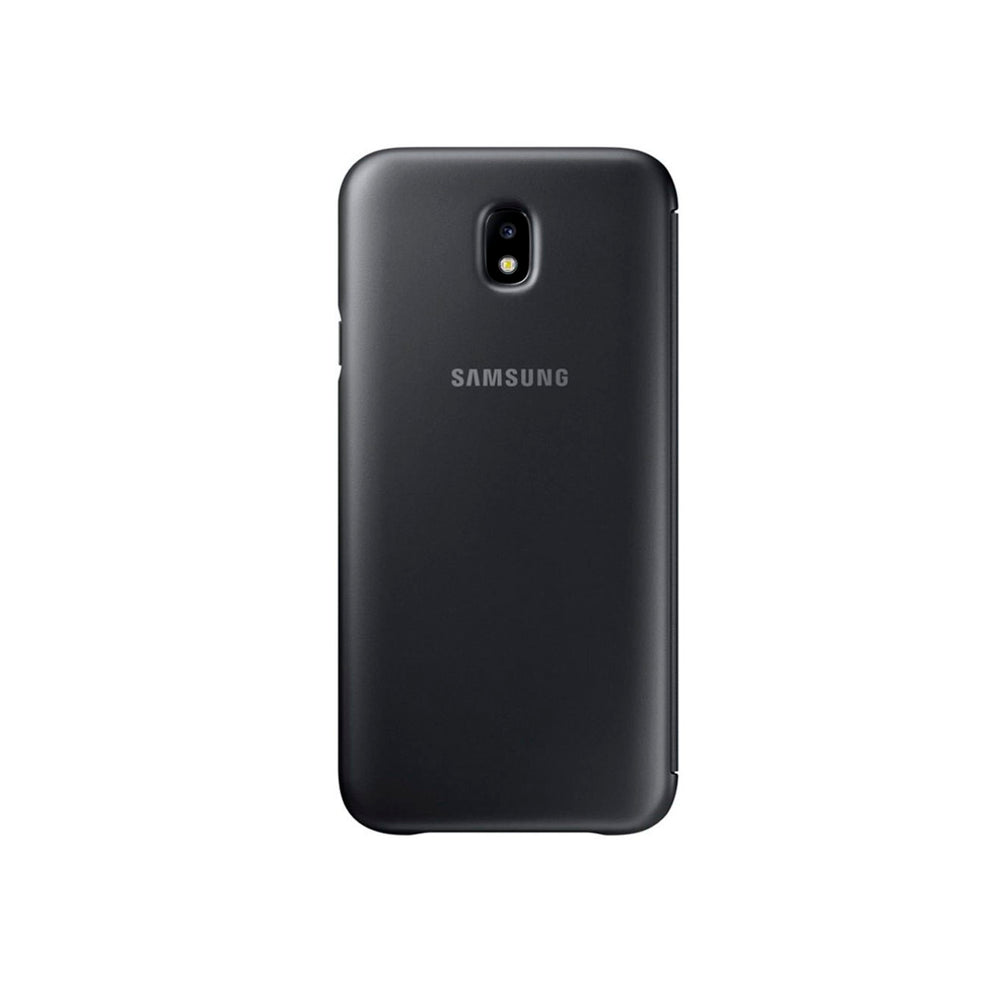Funda original Samsung Wallet Cover para Samsung Galaxy J7 2017 Billetera Negra