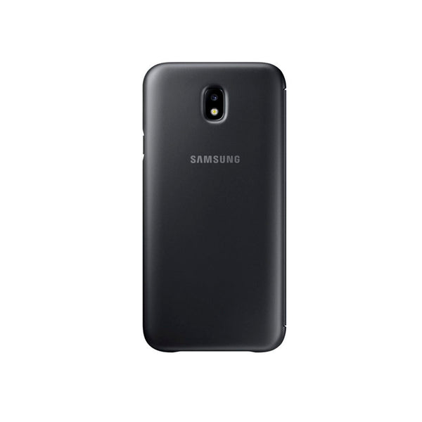 Funda original Samsung Wallet Cover para Samsung Galaxy J7 2017 Billetera Negra
