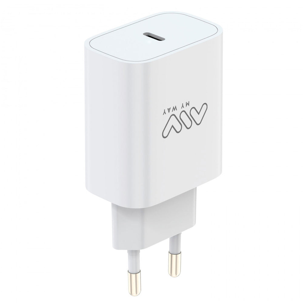Cargador de Pared Myway Tipo C PD 25W blanco