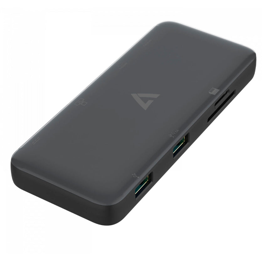 Minidock V7 UCMINIDOCKDUAL-PT Dual USB-C para pantalla 4K Usado*Sin emb.original