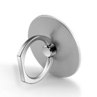 Ring anillo adhesivo soporte smartphone plata.