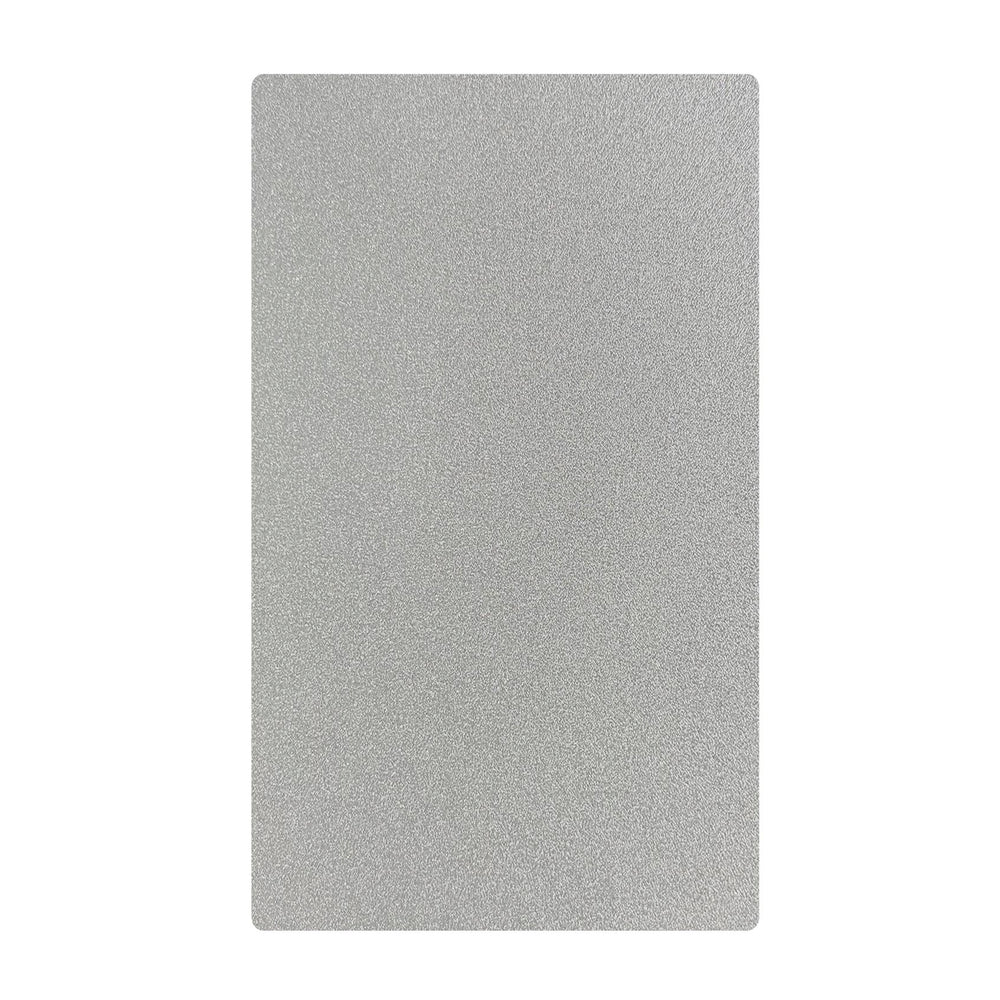 Funda Celly PROSKIN – 1 Pieza Piel personalizada Plata Brillante