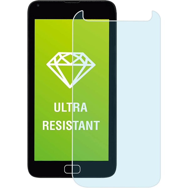 Protector pantalla Muvit vidrio templado universal 4.5» plano.