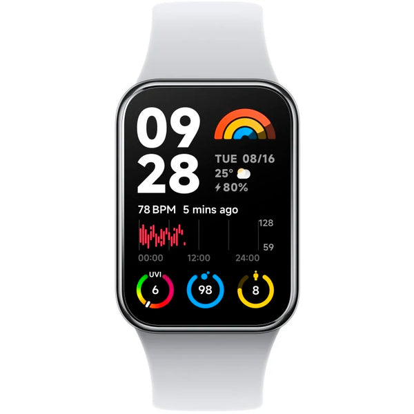 Pulsera de Actividad Xiaomi Smart Band 8 Pro AMOLED 1,74» Blanco
