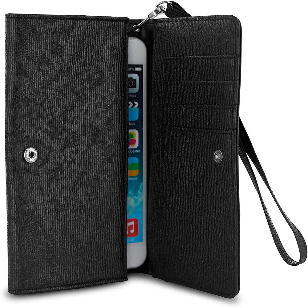 Muvit Life MLCUN0005 Funda para teléfono móvil 15,2 cm (6») Bolso Negro.