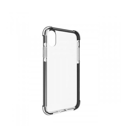 Funda Puro Impact Pro Apple iPhone X/XS transparente/negro