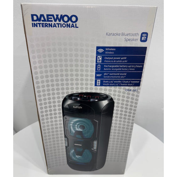 Altavoz Bluetooth Daewoo DSK-383 40W (NUEVO)