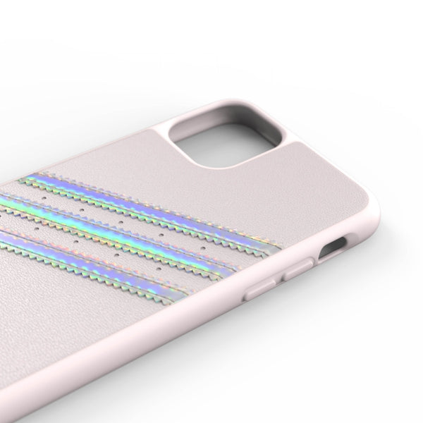 Funda Original Adidas para Apple iPhone 11 Pro Max rosa/holograma (NUEVO).
