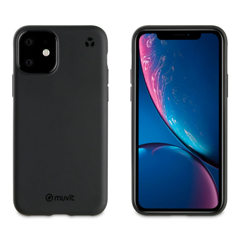 Funda Muvit for Change para Apple iPhone 11 recycletek negra