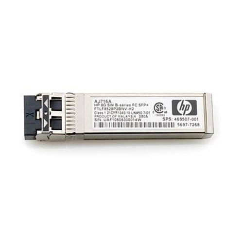 Módulo transceptor SFP + HPE de 16 Gb SW serie B Fibre Channel QK724A 656435-001