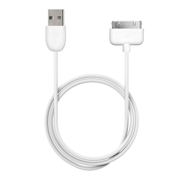 Cable Puro USB – Apple 30 Pin 1m blanco
