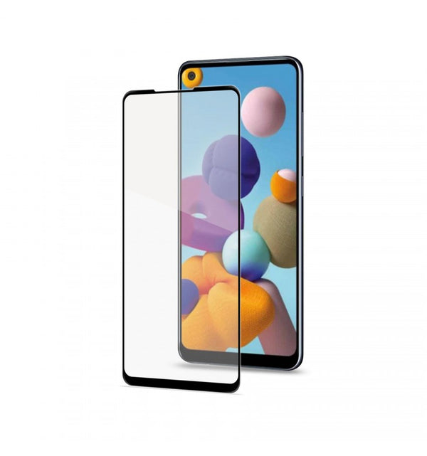 Protector de Pantalla Celly para Samsung Galaxy A21 Vidrio Cristal Templado
