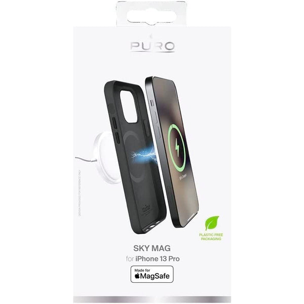 Funda PURO SKY MAG compatible para Apple iPhone 13 Pro negro