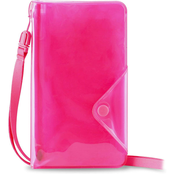 Funda Smartphone acuatica universal hasta 5» Rosa Transparente Puro WW1BOOKPNK.