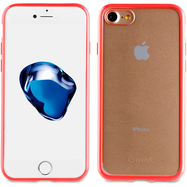 Funda Muvit Cristal Soft Bump para Apple iPhone 8/7 Color Rosa