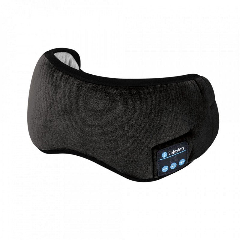Muvit Antifaz con Auriculares Negro