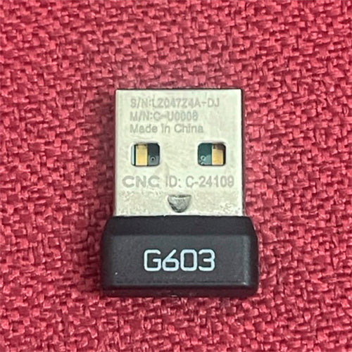 Receptor original USB Logitech C-U0008 para raton G603