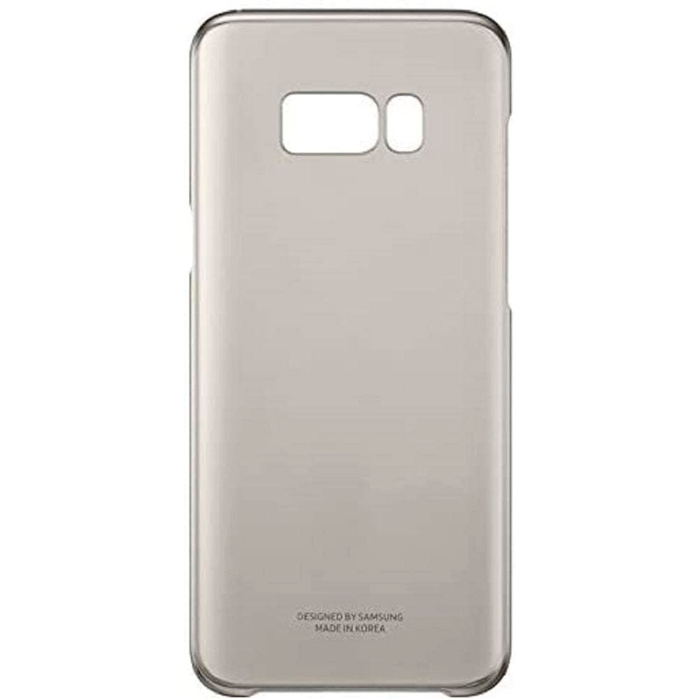 Funda original Samsung Clear View para Galaxy S8 Plus color Dorado.