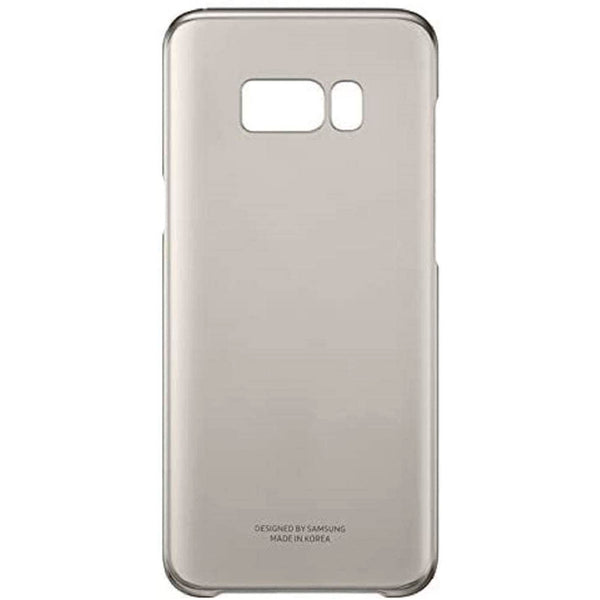 Funda original Samsung Clear View para Galaxy S8 Plus color Dorado.