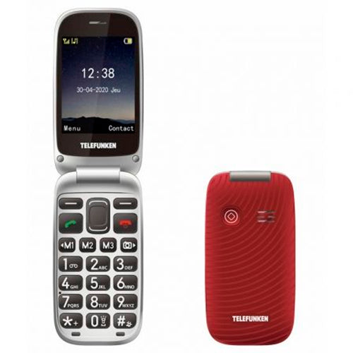 Teléfono Móvil Telefunken Libre S540 Senior Rojo