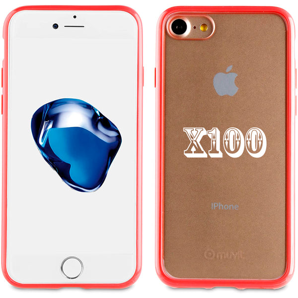 »LOTE DE 100» Fundas Muvit Cristal Soft Bump para Apple iPhone 8/7 Color Rosa