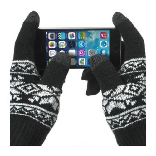 Celly Guantes táctiles GLOVEW01B M/L color Negro.
