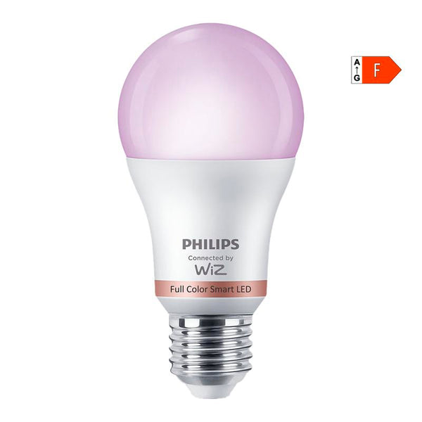 Bombilla Philips LED standard E27 8,5W Full Colors WIFI WIZ