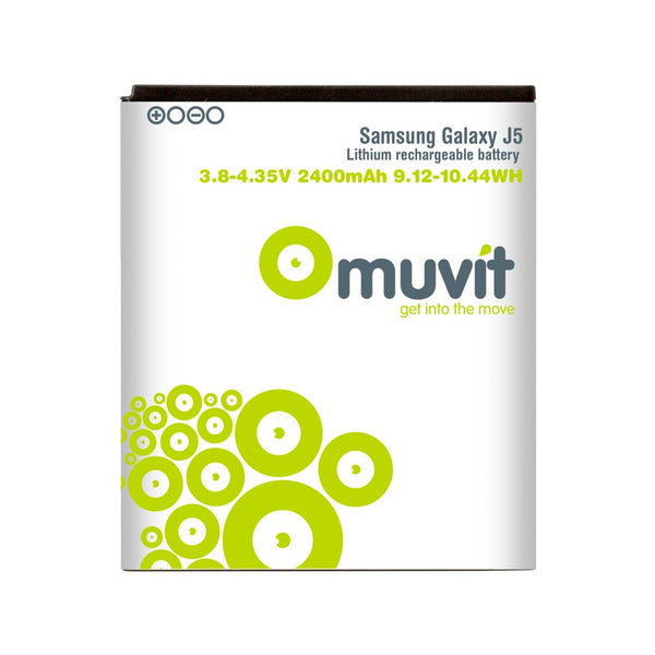 Batería Litio Muvit para Samsung Galaxy J5 2300mAh.