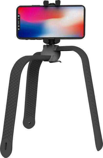 Soporte-Tripode 3 patas Universal Smartphone/Camara Acción ZBAM 3POD negro.