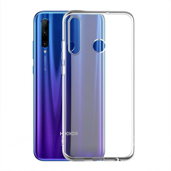 Pack Muvit Honor 20 Lite funda Cristal Soft transparente + protector de pantalla