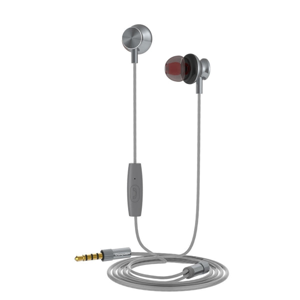 Auriculares estéreo Muvit M1I3.5mm gris