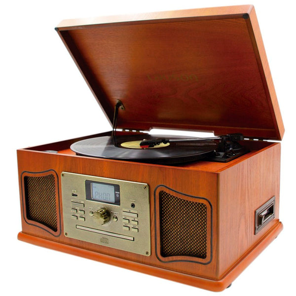 Tocadiscos Lauson XVI11 Clásico de Madera Premium Usado **Sin mando**