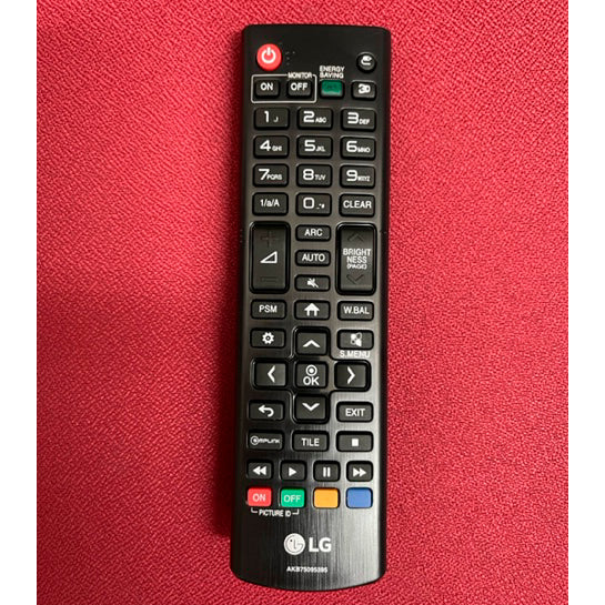 Mando a distancia Original LG AKB75095395 negro