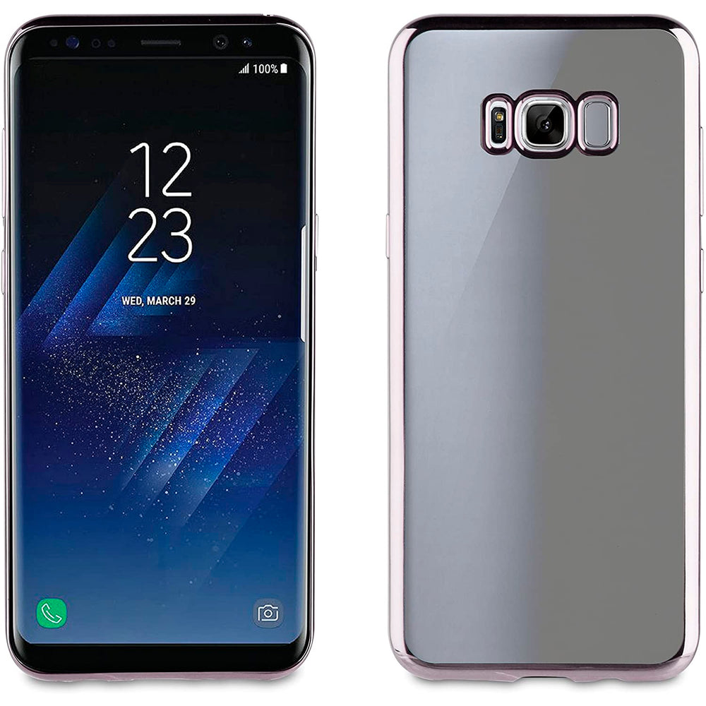 Funda Muvit Life Bling para Samsung Galaxy S8 Plus borde negro