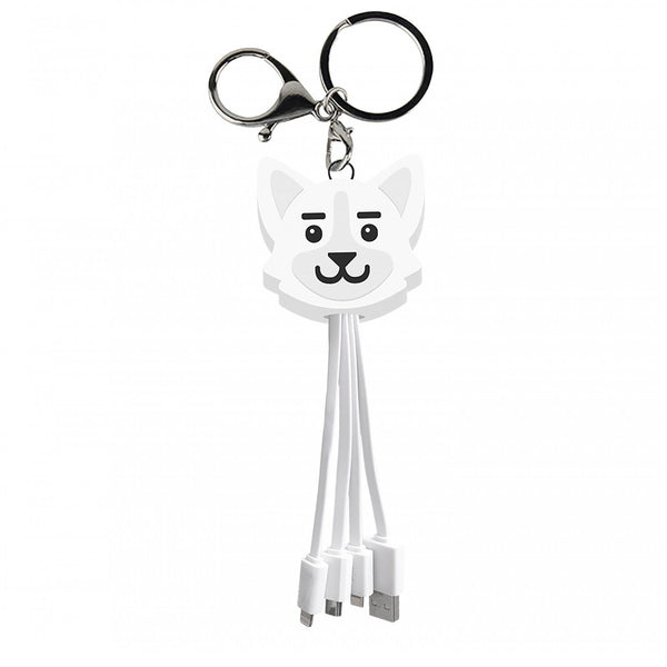 Cable Yello Koko Dog 3 en 1 USB A/micro USB y USB C y Light.. 0.15m