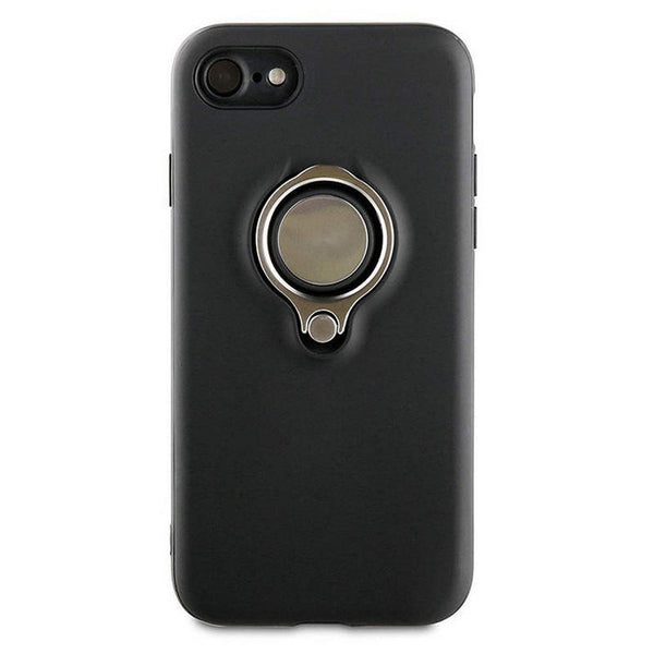 Carcasa Muvit Ring Magnética Negra para Apple iPhone 8/7.