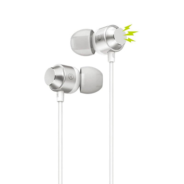 Auriculares Muvit For Change M32 Estéreo USB-C Magnéticos Blancos *Sin emb.orig*