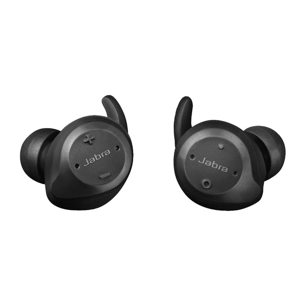 Auriculares inalámbricos Jabra Elite Sport negro Usado **Falla auricular izq.**