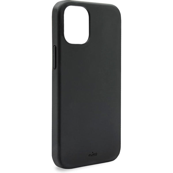 Funda PURO Silicona Icon para Apple iPhone 13 Pro negra