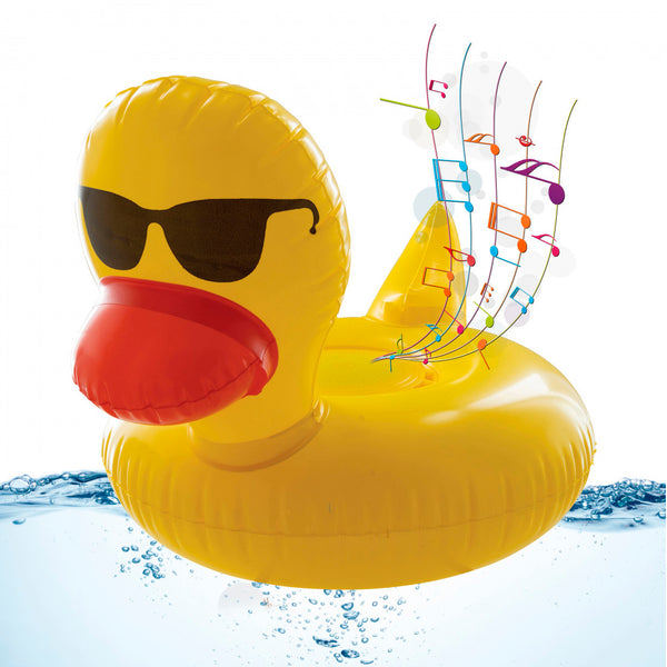 Altavoz Bluetooth Muvit Life flotante pato amarillo