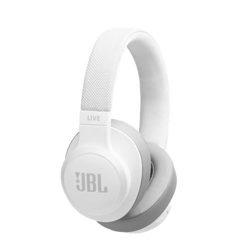 Auriculares Bluetooth JBL Live 500 Blanco Usado