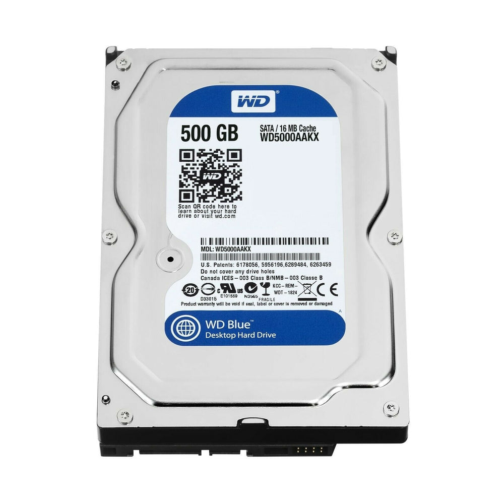 Disco Duro Western Digital Blue 500GB 3,5» SATA 7200RPM WD5000AAKX (NUEVO)